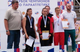 Тульская спортсменка попала на пьедестал турнира по параатлетике
