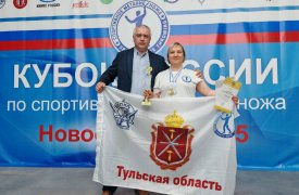 Тульская метательница ножей завоевала две медали Кубка России