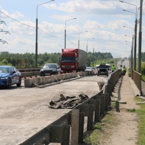 Ремонт мостов на Калужском шоссе в Туле переходит во вторую фазу