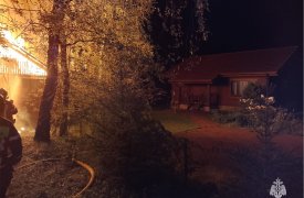Семь пожаров потушили тульские спасатели за прошедшие сутки