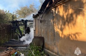 Жилой дом и «заброшка» горели в Тульской области за минувшие сутки