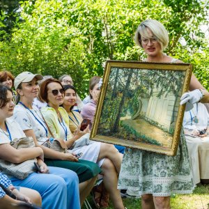 «Больше чем пленэр»: художественный мастер-класс в закрытом саду Ясной Поляны