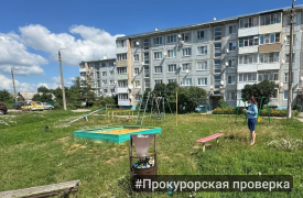 Прокуратура требует отремонтировать опасную детскую площадку в Новомосковске