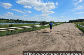Разбитая дорога и опасные заросли: прокуратура потребовала привести в порядок дорогу в  Куркинском районе