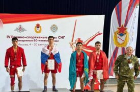 Туляк принес России золото на военно-спортивных играх СНГ