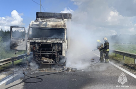 Один пожар и шесть ДТП ликвидировали в Тульской области за сутки