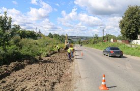 В Туле началось обустройство нового участка веломаршрута «Лев Толстой»