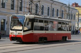 Два трамвая в Туле изменят маршрут из-за ночного ремонта путей