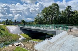Мост через реку Волоть в Туле обрел новую жизнь после реконструкции