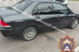 Электровелосипедист попал под колеса  Mitsubishi в Донском Тульской области