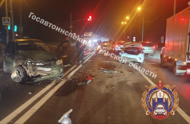 Пьяный водитель ВАЗа спровоцировал массовое ДТП под Тулой