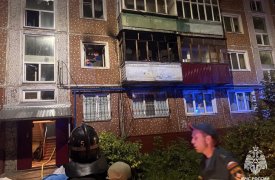23 человека эвакуировали из пожара в тульской пятиэтажке