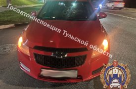 Chevrolet сбила мужчину на пешеходном переходе на улице Октябрьской в Туле