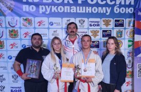 Тульские бойцы вернулись с Кубка России по рукопашному бою с победами