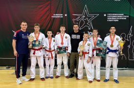 Тульские спортсмены триумфально выступили на Всероссийском турнире по армейскому рукопашному бою