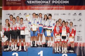 Тульские велогонщицы взяли серебро в первый день Чемпионата России