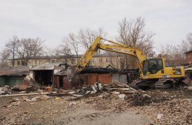 В тульском Заречье демонтировали порядка 70 незаконных построек