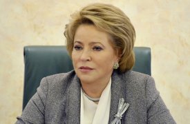 Валентина Матвиенко поздравила туляков с Новым годом и Рождеством