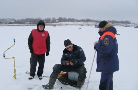 ГИМС Тулы: Толщина льда на водоемах 50 см