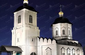 В Туле сделают архитектурную подсветку храмов и других зданий