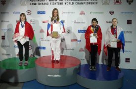 Инна Жданова из Тулы стала чемпионкой мира по рукопашному бою