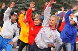 26 апреля профессиональные тренеры проведут в Туле зажигательную зарядку