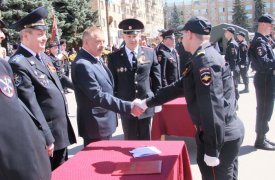36 будущих тульских полицейских сегодня приняли присягу