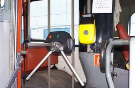 В транспорте Тулы установят 40 терминалов для бескондукторной оплаты проезда