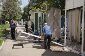 Торговые ряды на ул. Фрунзе в Туле снесут за две недели