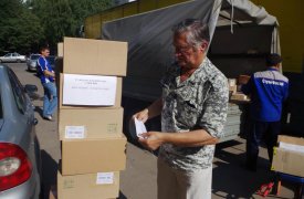 Школьники Новороссии получат подарки из Тулы