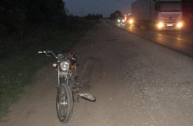 Под Тулой подросток на мопеде врезался в 