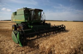 В Тульской области уже собрали 645,4 тыс. тонн зерна