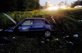 В аварии на трассе под Тулой пострадал подросток