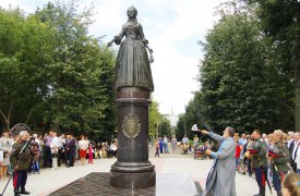В Тульской области открыли памятник императрице Екатерине II