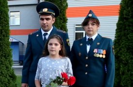 Тульская семья пожарных заняла первое место в конкурсе видеороликов