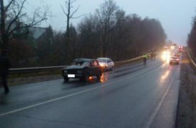 В Туле машина сбила пешехода, шедшего по краю проезжей части