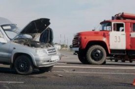 Под Тулой при столкновении 