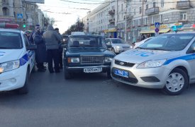 Авария в центре Тулы: столкнулись 