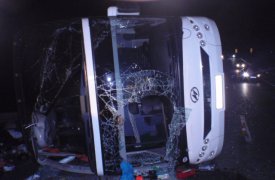 Количество жертв аварии с автобусом под Тулой увеличилось до девяти