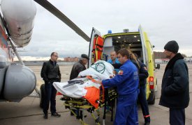 Ещё одного пострадавшего в ДТП с автобусом под Тулой отправили на вертолете в Москву