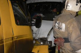 В Туле в столкнувшихся маршрутках пострадали 8 человек