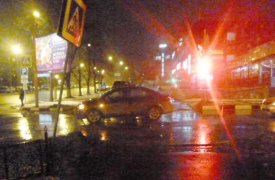 В Туле девушку, перебегавшую дорогу на 
