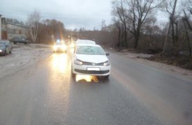 В Тульской области водитель Volkswagen сбил пьяных пешеходов