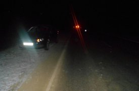 Устанавливается личность женщины, попавшей под машину возле н.п. Лопатково