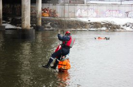 Сотрудники тульского МЧС готовы спасать людей во время паводка