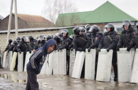 В поселке Плеханово цыгане провоцируют полицейских