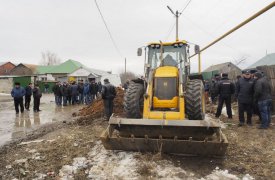 В Плеханове демонтированы все нелегальные подключения к уличному газопроводу