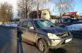 В Мясново пьяный водитель внедорожника сбил пешехода