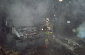 В результате пожара в Ефремовском районе выгорела 