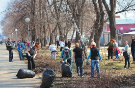 В Туле выберут самый чистый двор по результатам субботника